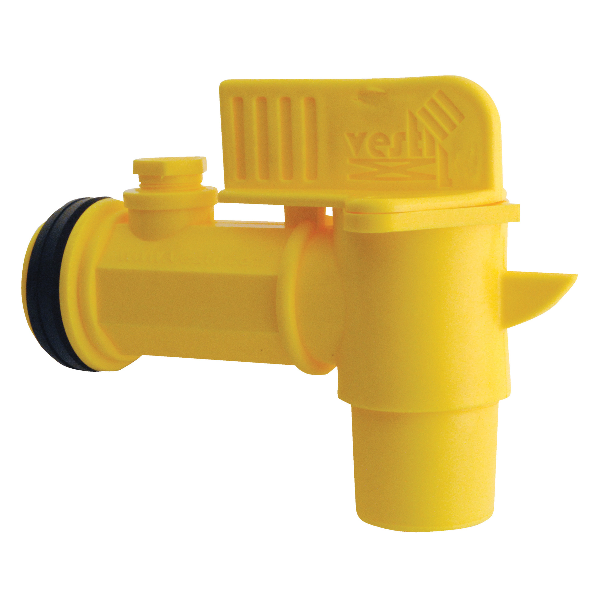Vestil Poly Bung Jumbo Manual Drum Faucet - 2in., 6.44in. Max Lift Height, Model# JDFT
